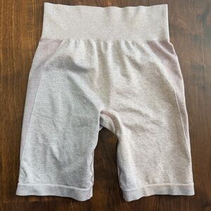 Gymshark Flex Cycling Shorts Mallow Purple Marl Pebble Grey